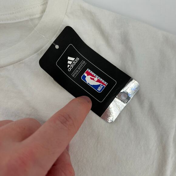 NWT Men's Adidas The Go-To Tee Golden State Warriors Stephen Curry 30 T Shirt~ L - Picture 5 of 9